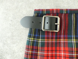 O’NEIL OF DUBLIN(オニールオブダブリン) タータンロングキルトレザーベルトスカートの商品画像25
