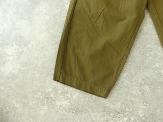 prit(プリット) オックスピーチ起毛近江晒タックバギーパンツの商品画像46