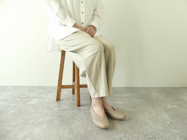 prit(プリット) ツイルストレッチジャージ裏起毛裾ダーツパンツの商品画像5