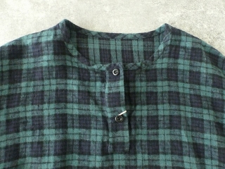 SARAHWEAR(サラウェア) Brushed Linen タータンヘンリーネックドレスの商品画像24