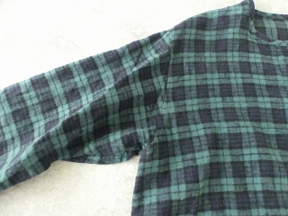 SARAHWEAR(サラウェア) Brushed Linen タータンヘンリーネックドレスの商品画像25