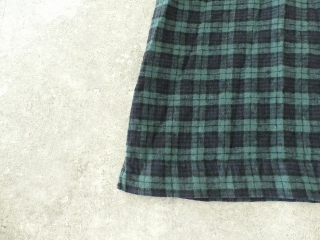 SARAHWEAR(サラウェア) Brushed Linen タータンヘンリーネックドレスの商品画像27