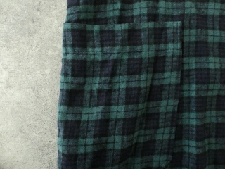SARAHWEAR(サラウェア) Brushed Linen タータンヘンリーネックドレスの商品画像28