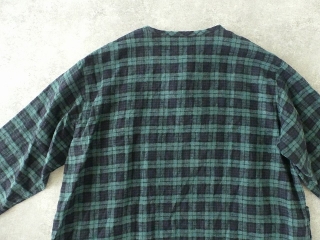SARAHWEAR(サラウェア) Brushed Linen タータンヘンリーネックドレスの商品画像31