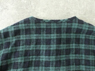 SARAHWEAR(サラウェア) Brushed Linen タータンヘンリーネックドレスの商品画像32