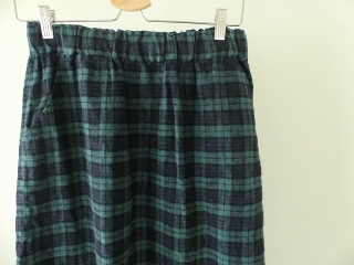 SARAHWEAR(サラウェア) Brushed Linen タータンペインタースカートの商品画像21