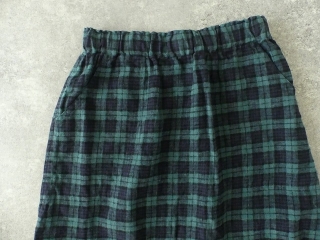 SARAHWEAR(サラウェア) Brushed Linen タータンペインタースカートの商品画像23
