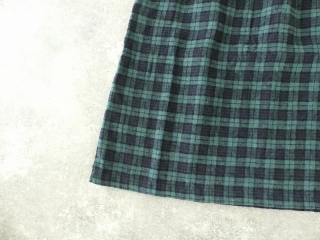 SARAHWEAR(サラウェア) Brushed Linen タータンペインタースカートの商品画像27