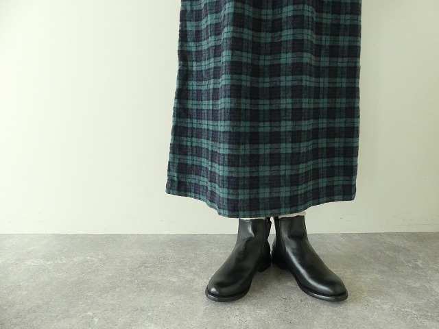 SARAHWEAR(サラウェア) Brushed Linen タータンペインタースカートの商品画像5