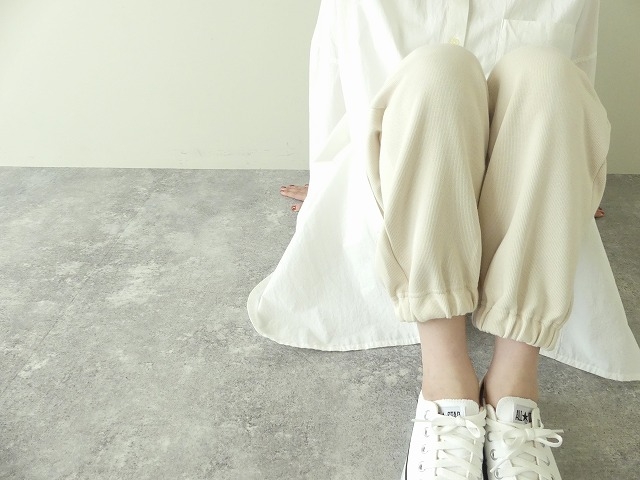 TRAVAIL MANUEL(トラバイユマニュアル) リブニットハイクパンツの商品画像5