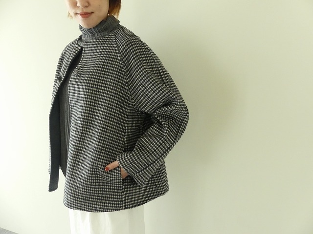 utilite BONDING WOOL リバーシブルAラインコートの商品画像12