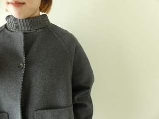 utilite BONDING WOOL リバーシブルAラインコートの商品画像21