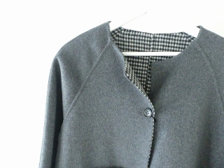 utilite BONDING WOOL リバーシブルAラインコートの商品画像37
