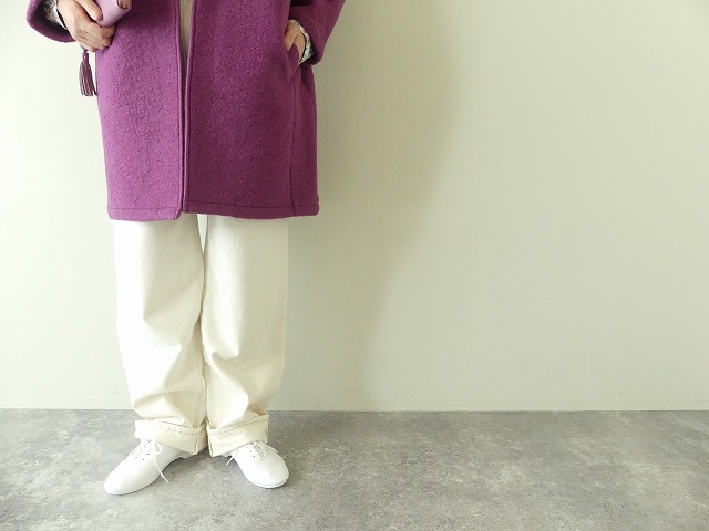 NOMBRE IMPAIR(ノンブルアンペール) スライバーニットミドルコクーンコートの商品画像7