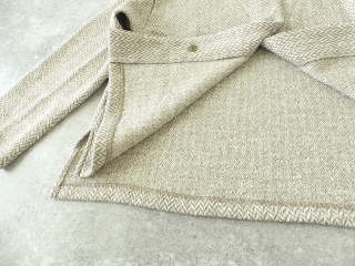 NOMBRE IMPAIR(ノンブルアンペール) スラブヘリンボーンノーカラーカーデの商品画像30
