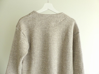NOMBRE IMPAIR(ノンブルアンペール) スラブヘリンボーンノーカラーカーデの商品画像31