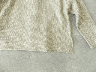 NOMBRE IMPAIR(ノンブルアンペール) スラブヘリンボーンノーカラーカーデの商品画像33