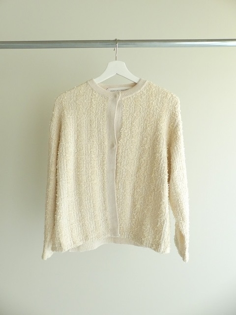 Pont de Chalons(ポンデシャロン) TWEEDニットカーディガンの商品画像3