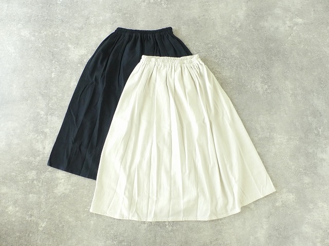 homspun(ホームスパン) コットンウールバルキーツイルギャザースカートの商品画像10
