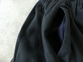 homspun(ホームスパン) コットンウールバルキーツイルギャザースカートの商品画像35