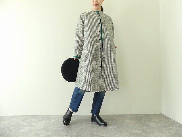 NATURAL LAUNDRY(ナチュラルランドリー) 先染めキルト シャツコートの商品画像1