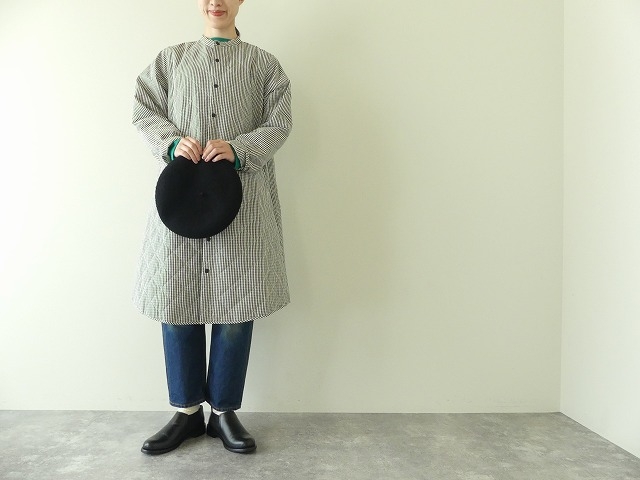 NATURAL LAUNDRY(ナチュラルランドリー) 先染めキルト シャツコートの商品画像2