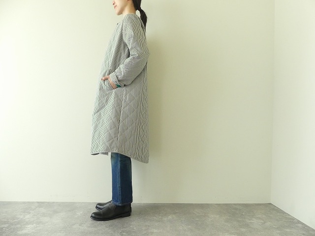 NATURAL LAUNDRY(ナチュラルランドリー) 先染めキルト シャツコートの商品画像5