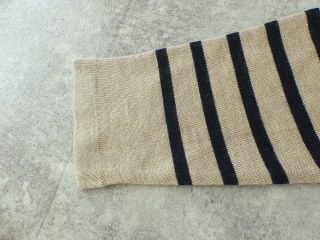 maomade(マオメイド) メリノウール混パネルボーダーちらっと配色カーディガンの商品画像25