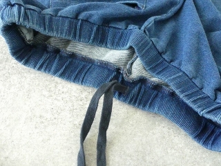 MidiUmi(ミディウミ) デニムジャージトラックパンツ　denim jersey track pantsの商品画像32