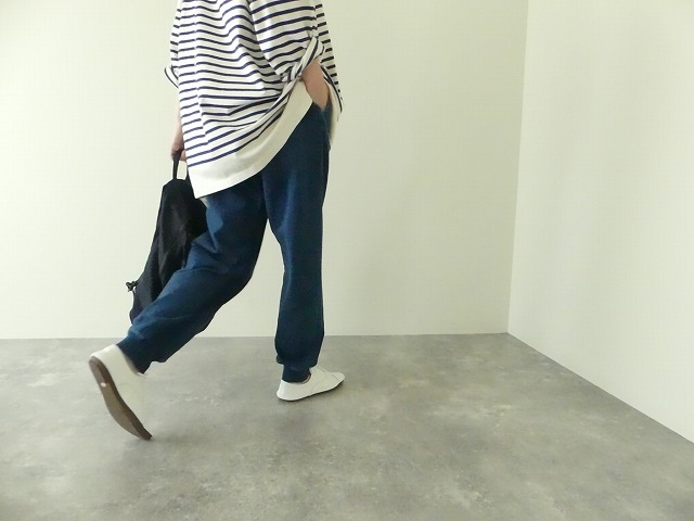 MidiUmi(ミディウミ) デニムジャージトラックパンツ　denim jersey track pantsの商品画像6
