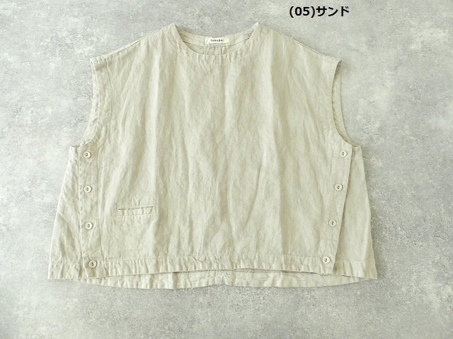 tumugu(ツムグ) ソリトリネンビッグベストの商品画像13