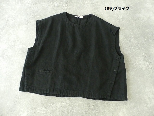 tumugu(ツムグ) ソリトリネンビッグベストの商品画像14