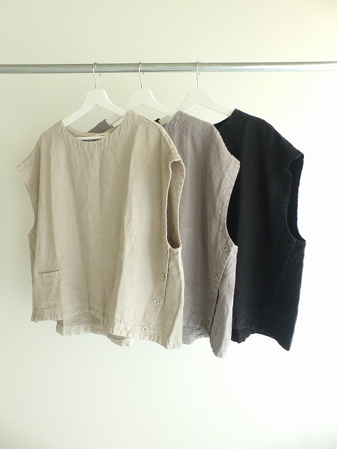 tumugu(ツムグ) ソリトリネンビッグベストの商品画像2