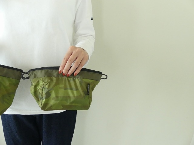 BAGnNOUN(バッグンナウン)  TRAVEL POUCH　RIP CAMO　Sサイズの商品画像6