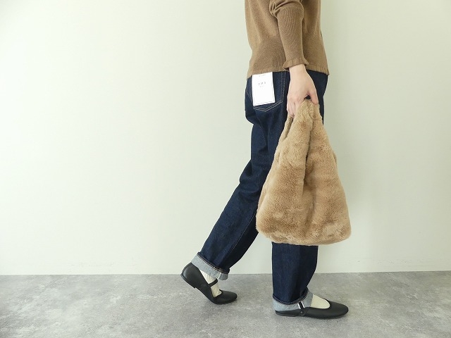 ssh 季節の装いにプラスしたいファーのバッグ　コットニーの商品画像5