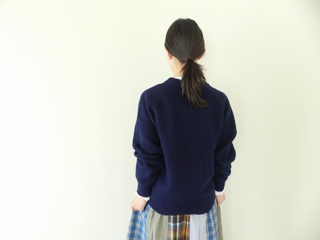 CHILD WOMAN(チャイルドウーマン) Islander起毛テリアインターシャプルオーバーの商品画像10