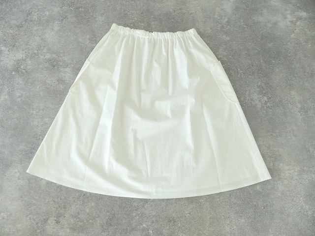 R&D.M(オールドマンズテーラー) COTTON TWILL ROUND POCKET SKIRTの商品画像6