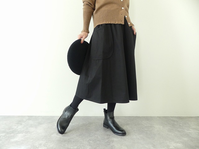 R&D.M(オールドマンズテーラー) COTTON TWILL ROUND POCKET SKIRT R&D.M(オールドマンズテーラー) COTTON TWILL ROUND POCKET SKIRT