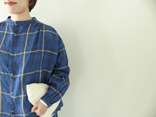 ichiAntiquite's(イチアンティークス) リネンチェックシャツの商品画像8
