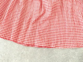 bulle de savon(ビュルデサボン) ちぢみginghamスカートの商品画像32
