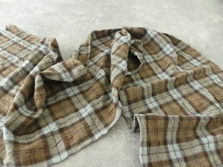 NATURAL LAUNDRY(ナチュラルランドリー) コットンウールチェックフリンジストールの商品画像24