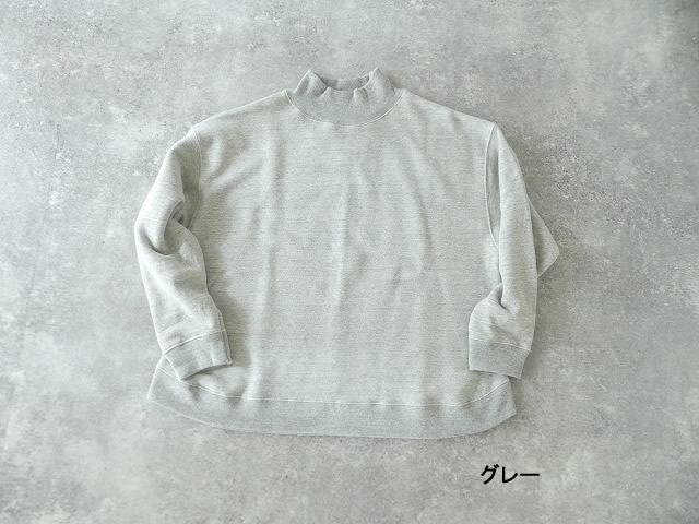 Blue Lake Market(ブルーレイクマーケット) 2トビ裏毛リブタートルプルオーバーの商品画像11
