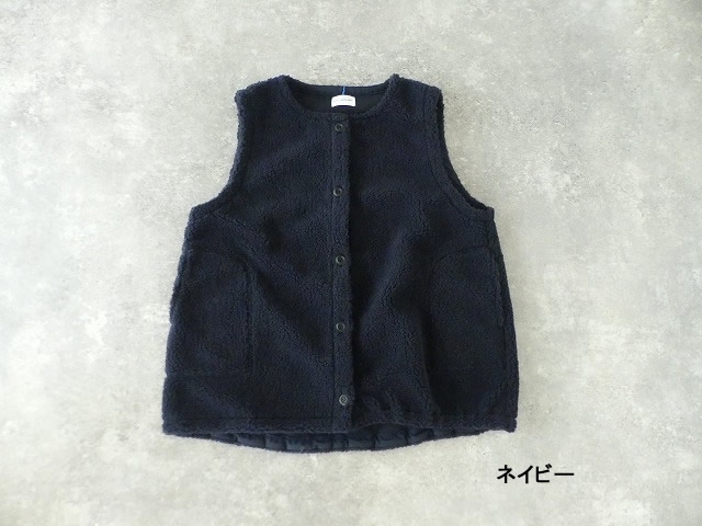 Blue Lake Market(ブルーレイクマーケット) ヴィンテージシープボアノースリーブベストの商品画像14