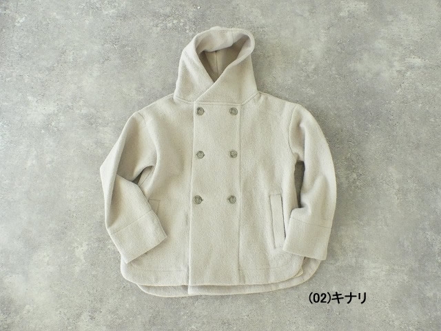 maomade(マオメイド) 圧縮ウールフード付きPジャケットの商品画像11