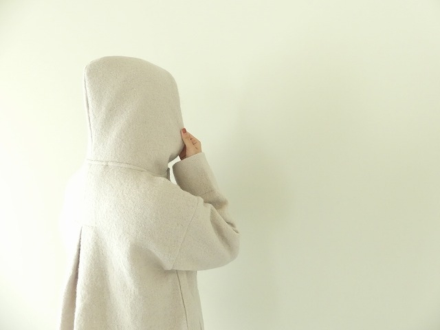 maomade(マオメイド) 圧縮ウールフード付きPジャケットの商品画像7