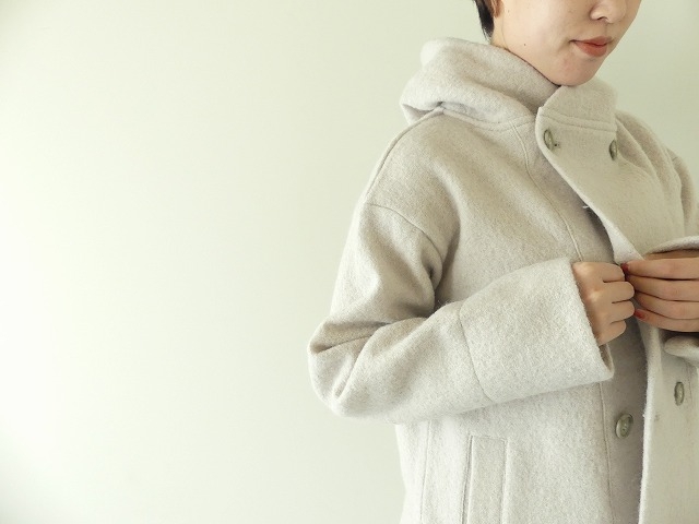 maomade(マオメイド) 圧縮ウールフード付きPジャケットの商品画像8