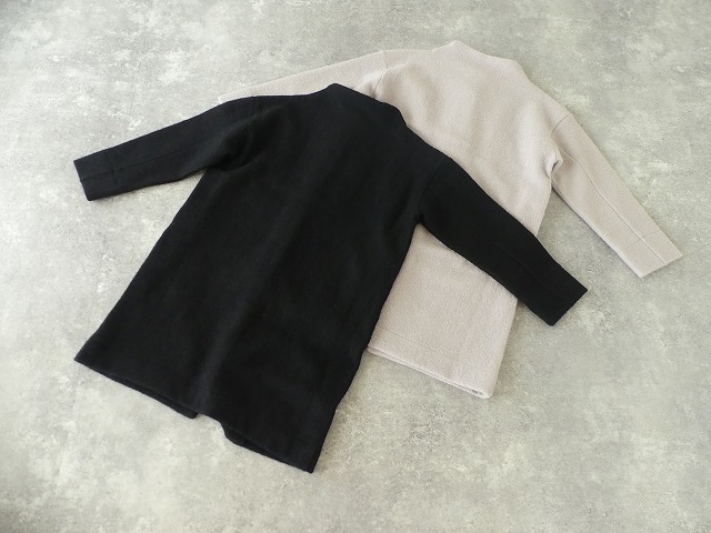 maomade(マオメイド) 圧縮ウールモックネックコートの商品画像12