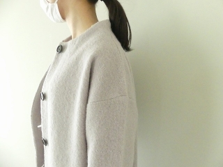 maomade(マオメイド) 圧縮ウールモックネックコートの商品画像14