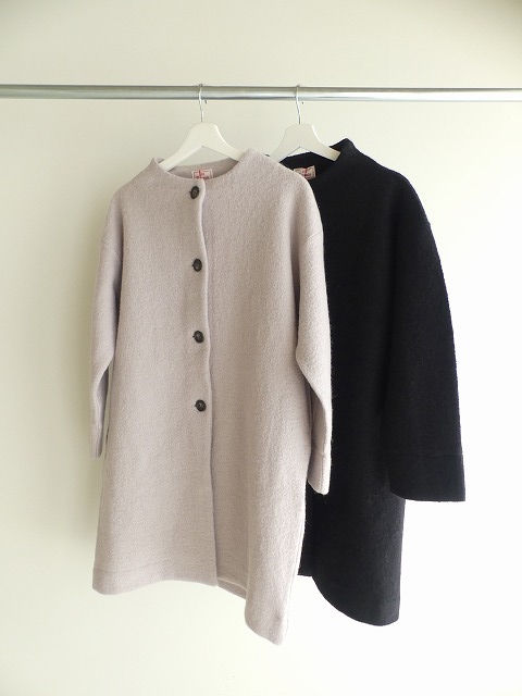 maomade(マオメイド) 圧縮ウールモックネックコートの商品画像3
