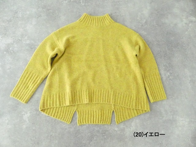 maomade(マオメイド) ヤクフィールハイネックAラインプルオーバーの商品画像10